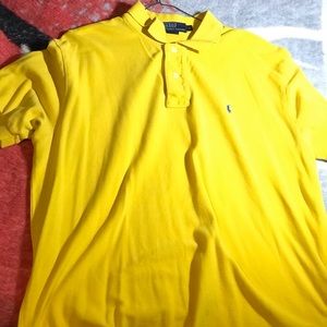Yellow polo